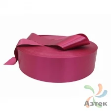 Сатиновая лента 20мм х 200м втулка 76 мм, цвет - фуксия-розовый